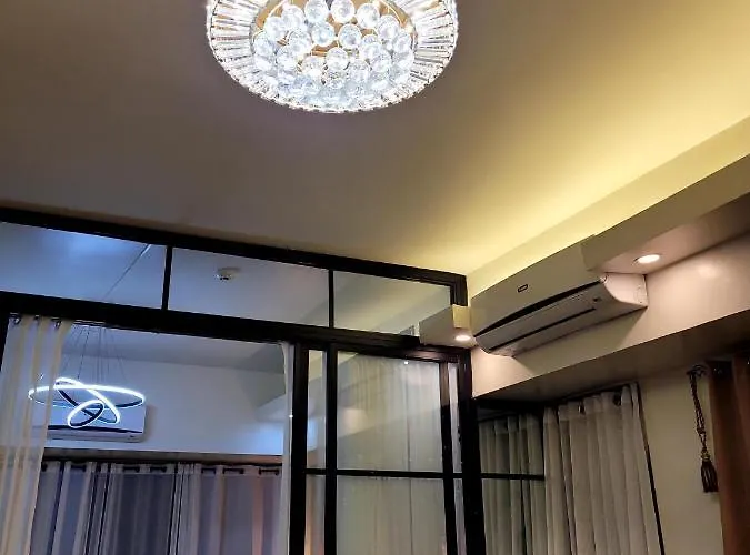 Elegant And Spacious In Air Residences Makati アパートホテル *