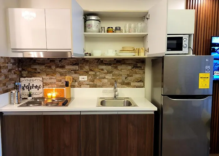 Elegant And Spacious In Air Residences Makati アパートホテル